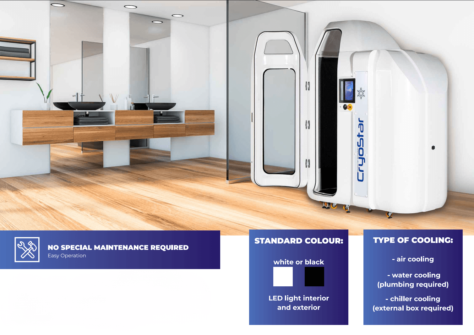CryoStar Antarctica Electric Cryotherapy Chamber CryoStar