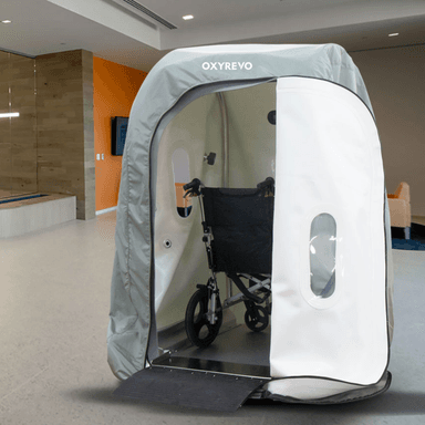 OxyRevo Heal40 1.4 ATA Wheelchair Hyperbaric Chamber OxyRevo