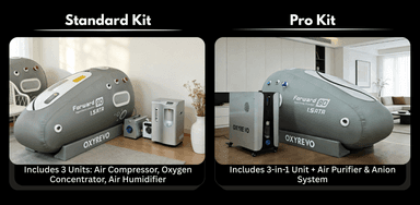OxyRevo Forward90 1.5 ATA Portable Sitting Hyperbaric Chamber 4