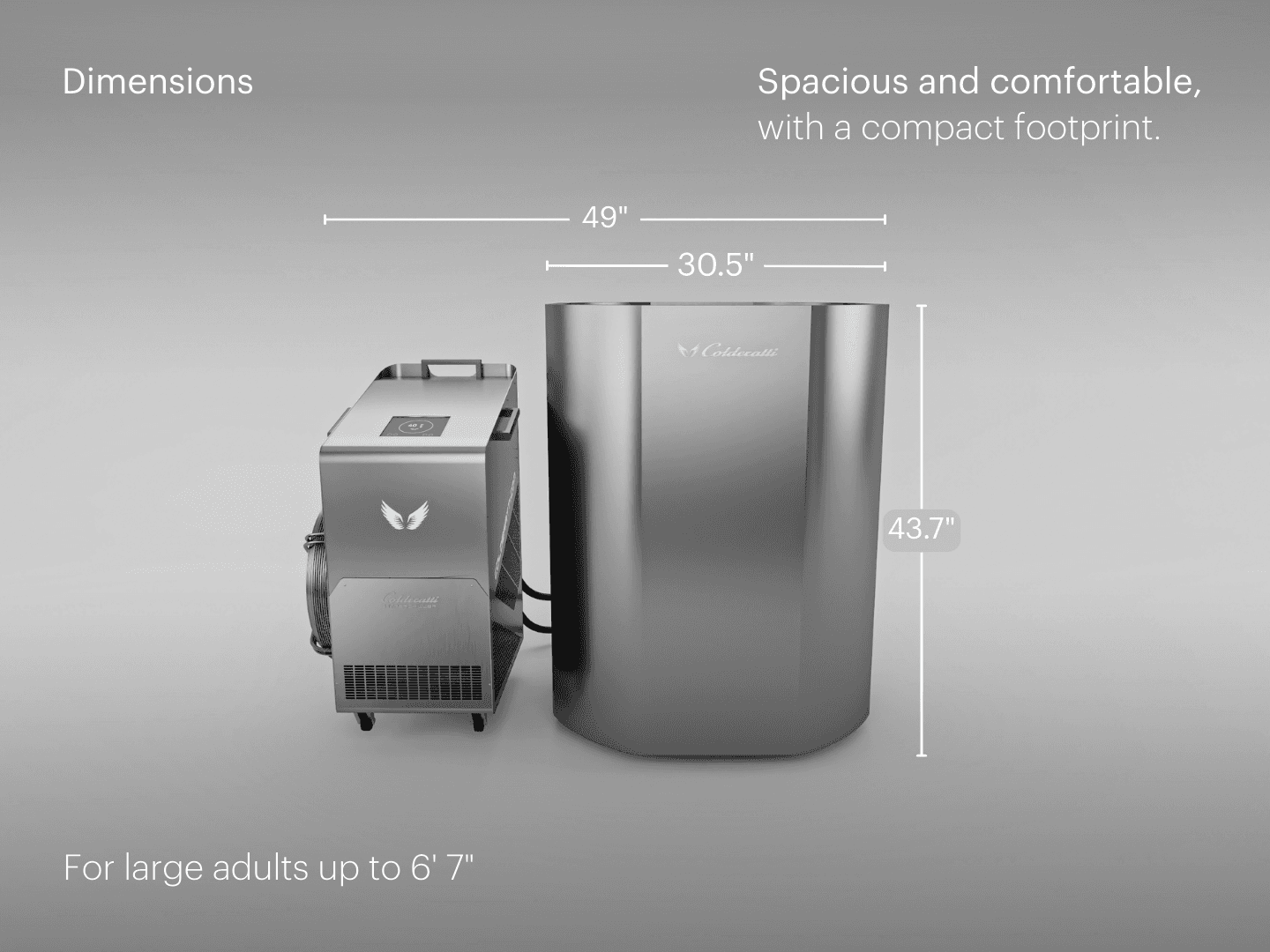 Colderatti Hyperpod Pro Hot & Cold Plunge Colderatti