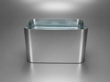 Colderatti Basin 4 Pro stainless steel cold and hot recovery basin