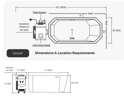 Colderatti Vessel+ Hot & Cold Plunge Colderatti