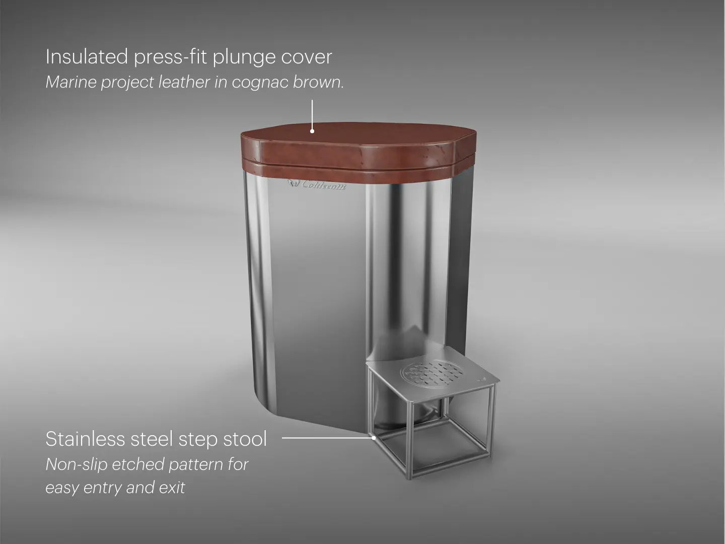 Colderatti Hyperpod+ Hot & Cold Plunge Colderatti, CLDRTI-PLNG-HYPERPOD-PLUS