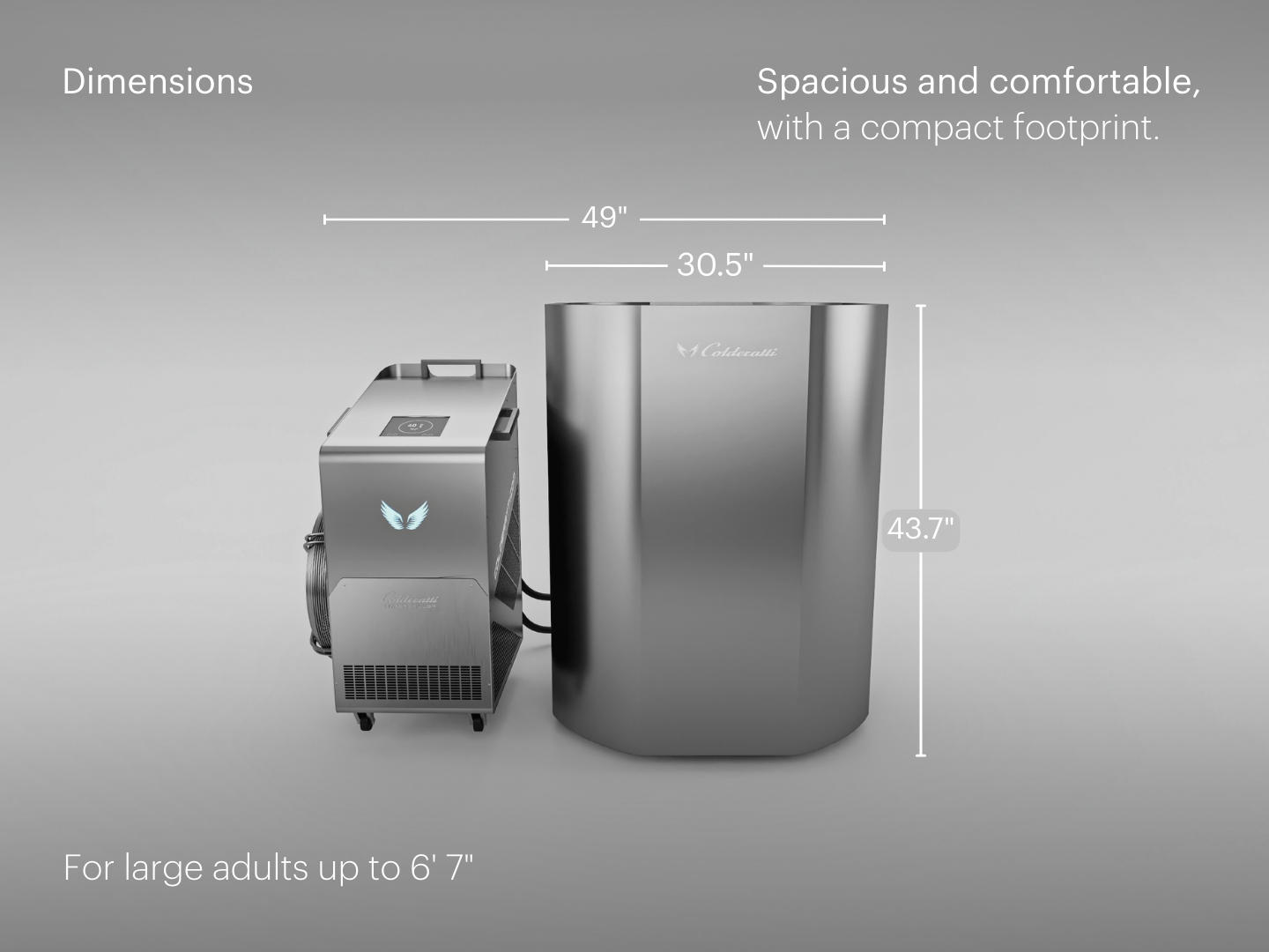 Colderatti Hyperpod Pro Hot & Cold Plunge Colderatti