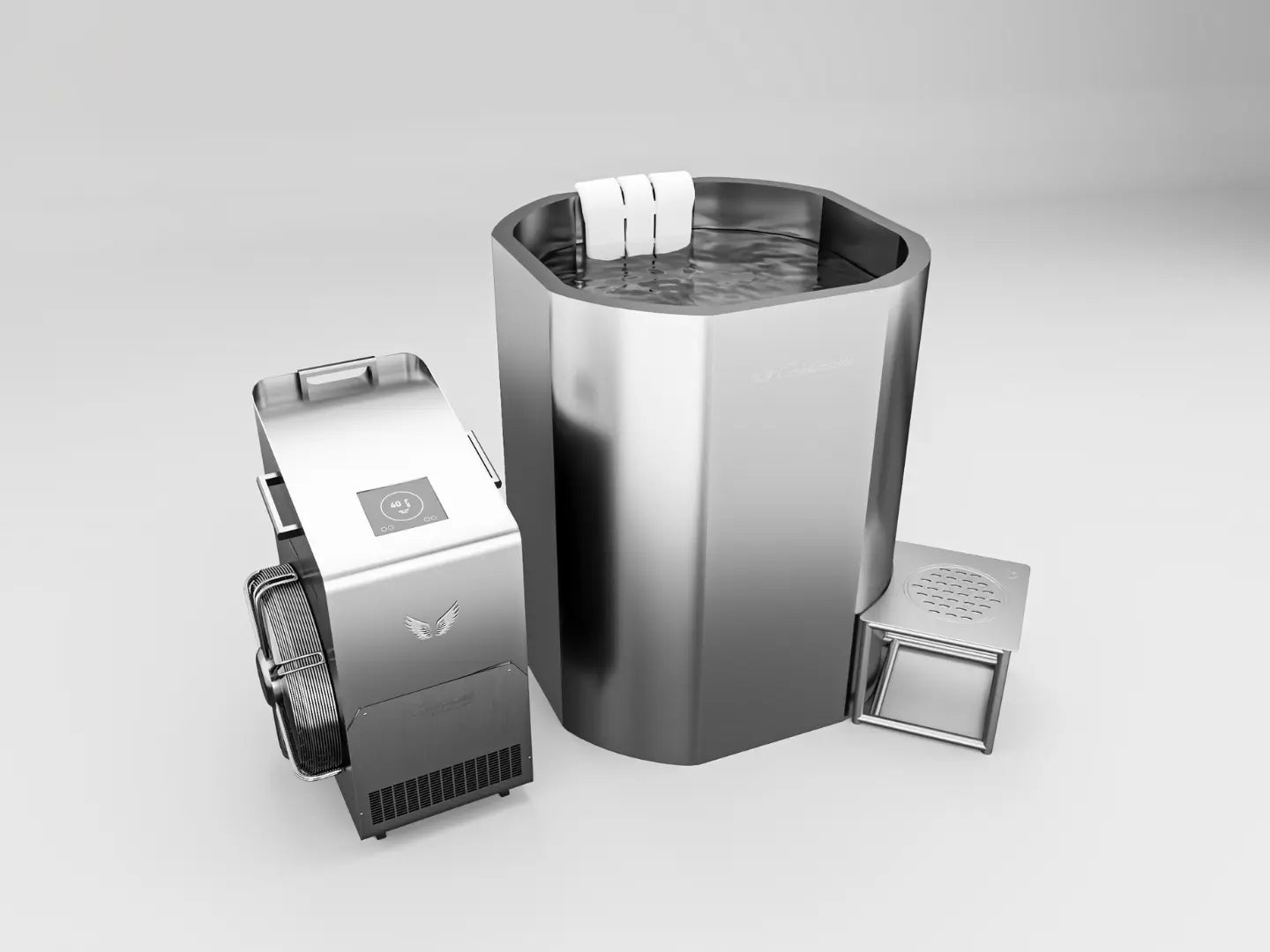 Colderatti Hyperpod+ Hot & Cold Plunge Colderatti, CLDRTI-PLNG-HYPERPOD-PLUS